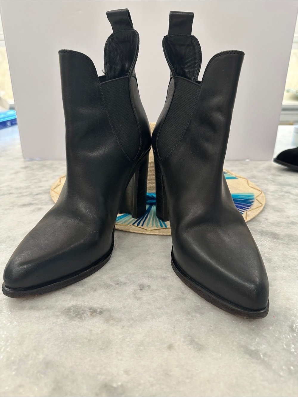 Rag and bone leather booties